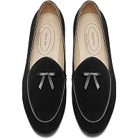 Journey West Brown Suede Leather Belgian Tassel Loafers Men\'s Size 13M Journey West (@journeywestloafers) • Instagram photos and videos main image 2