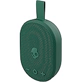 Skullcandy Ounce Wireless Bluetooth Speaker - IPX7 Waterproof Mini Portable Speaker with 16 Hour Battery, Downward Firing Passive Radiator, and Ballistic Nylon Carry Strap (Green) (2SKSK1844E0L2)