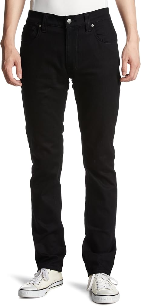 nudie thin finn black ring