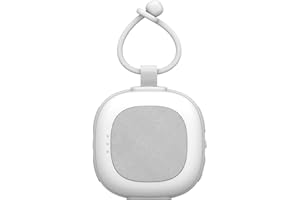 Dream Nest Baby White Noise Machine with Cry Sensor & Night Light – 32 Soothing Sounds, Portable USB‑C Rechargeable Sound Mac