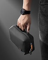Inateck Electronics Organizer Travel Case 180° Open Water-Resistant Large Black view 8