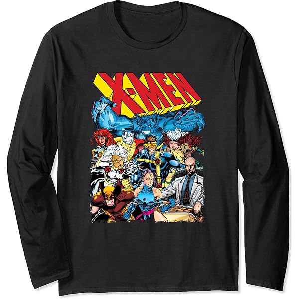 Amazon.com: Marvel X-Men 80's Style Colorful Group Shot
