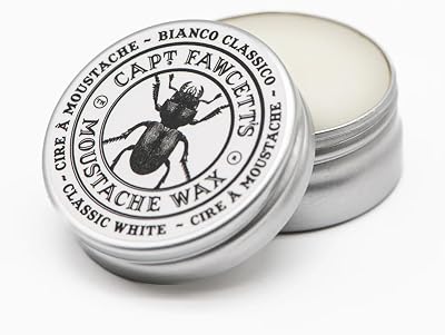 Captain Fawcett Bianco Classico Moustache Wax 15ml Firm Hold Citrus