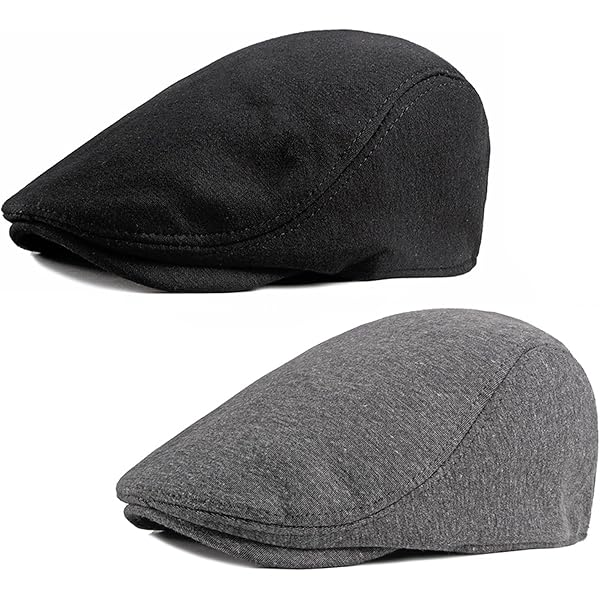 Generic Newsboy Cap for Men,Washing Cotton Twill Cap Flat