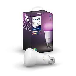 Philips Hue フルカラー シングルランプ Bluetooth + Zigbee対応|E26 LED電球 スマートライト|1600万色、調光|Alexa、Amazon Echo 、Google Home対応|アレクサ対応|