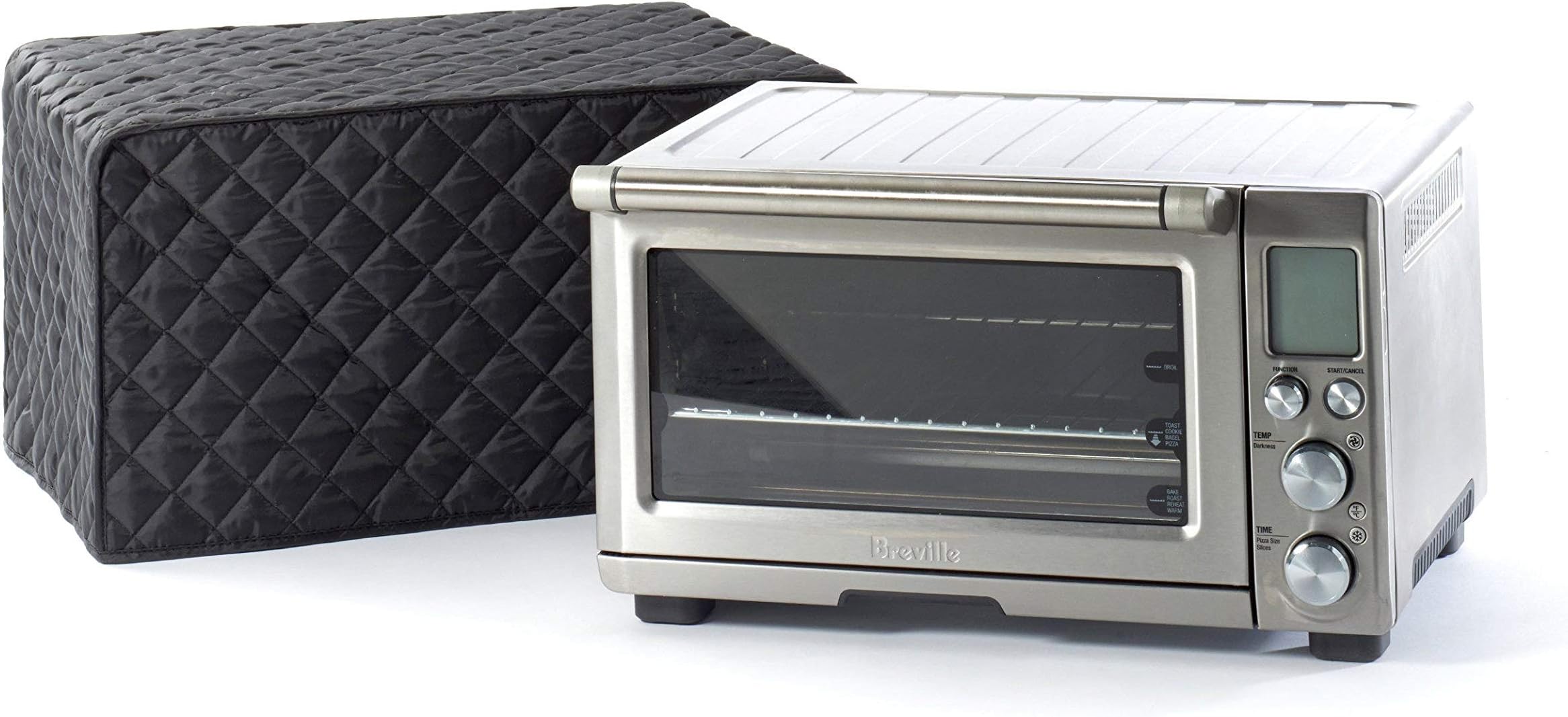 Covermates Keepsakes – Toaster Cover – Dust Protection - Stain Resistant - Washable – Appliance Cover - Black