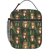 SIUKUS Insulated Lunch Box for Kids Boys Girls, Reusable Lunch Bag for School, Office, Picnic, Work, Travel, Cute Bear Theme Lunch Box