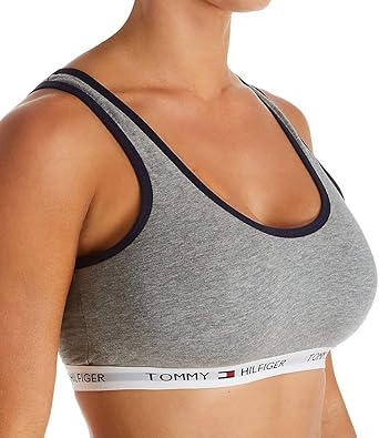 tommy hilfiger grey bralette