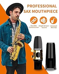 LMS Alto Saxophone Mouthpiece Kit with EVA Storage