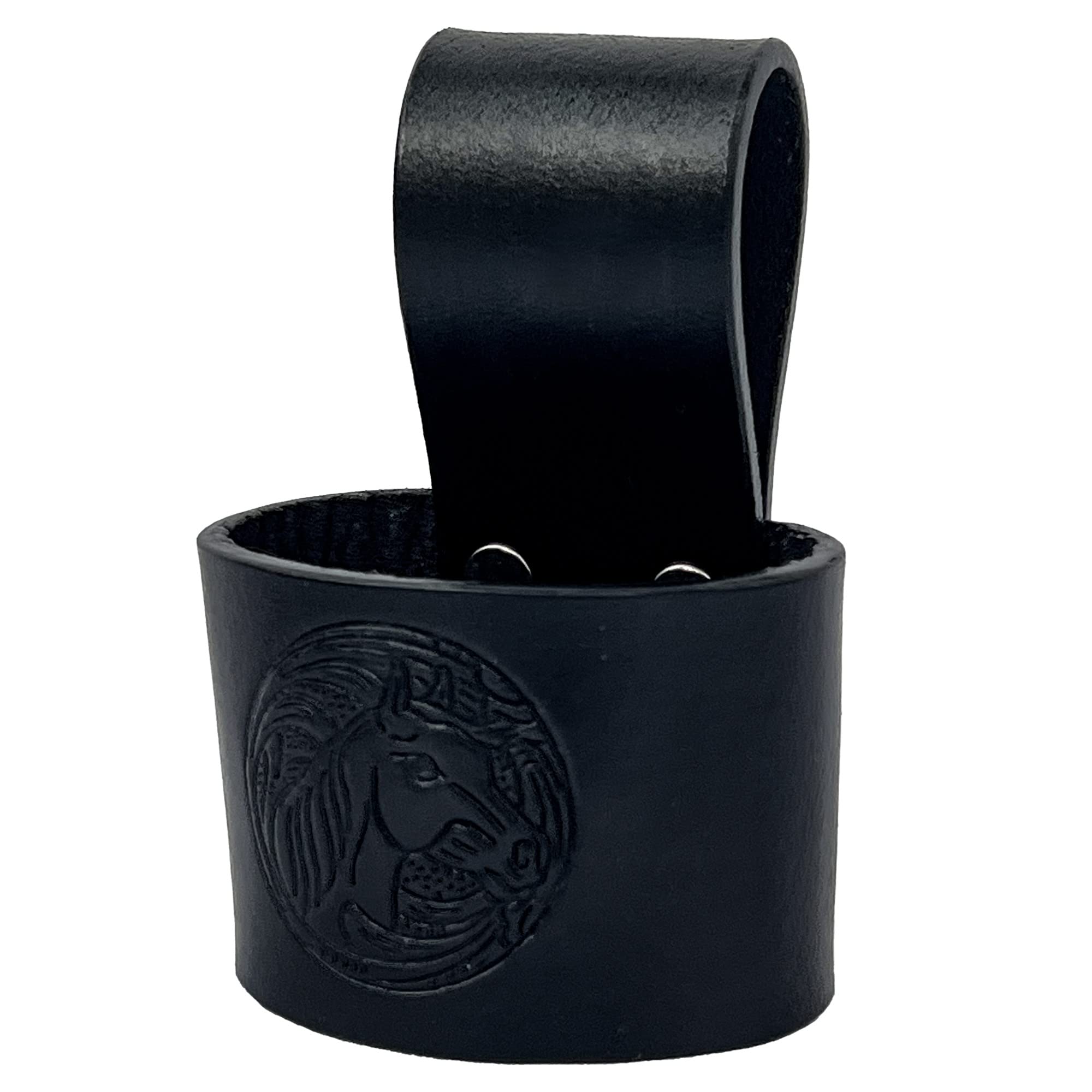 Hulara Full Grain Buff Leather Hammer Holder Hammer Holder for Tool Belt Tool Case Hammer Holster Battle Axe Hatchet Sheath Viking Axe Small Hammer Leather Tool Holster