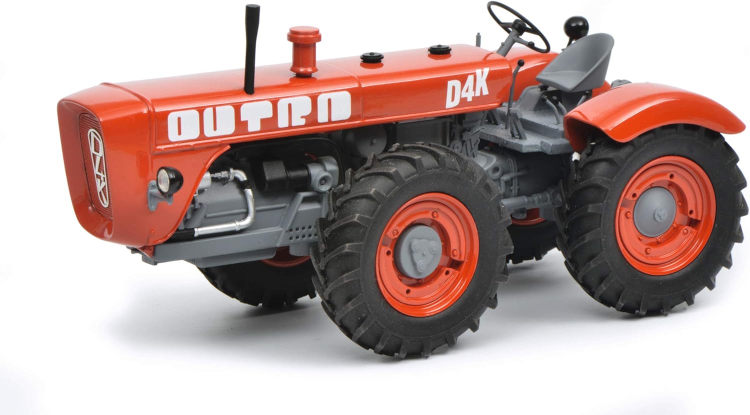 Schuco 450897300 Dutra 450897300 Dutra D4K Tractor Model Car, Resin, 1:32, Red