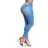 LT.ROSE High Waisted Colombian Jeans | Pantalones Colombianos Levanta Cola | Butt Lifting Jeans for Women