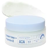 AOA STUDIO Green Tea &amp; Vitamin E Cleansing Balm, K-Beauty, 3.38 Fl Oz | Removes makeup, sunscreen and daily impurities with Green Tea + Vitamin E. Made in Korea for a fresh, clean finish.