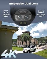 Reolink 4K PTZ Dual-Lens Outdoor Security Camera 8MP WiFi 6 355° Pan view 2