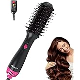 Hair Dryer Brush Blow Dryer in One, Upgraded 4 in 1 Hair Drying Hair Blowout Brush,One Step Hair Dryer and Styler Hot Air Negative Ion Anti-frizz Blowouts, Salon Volumizer & Straightener