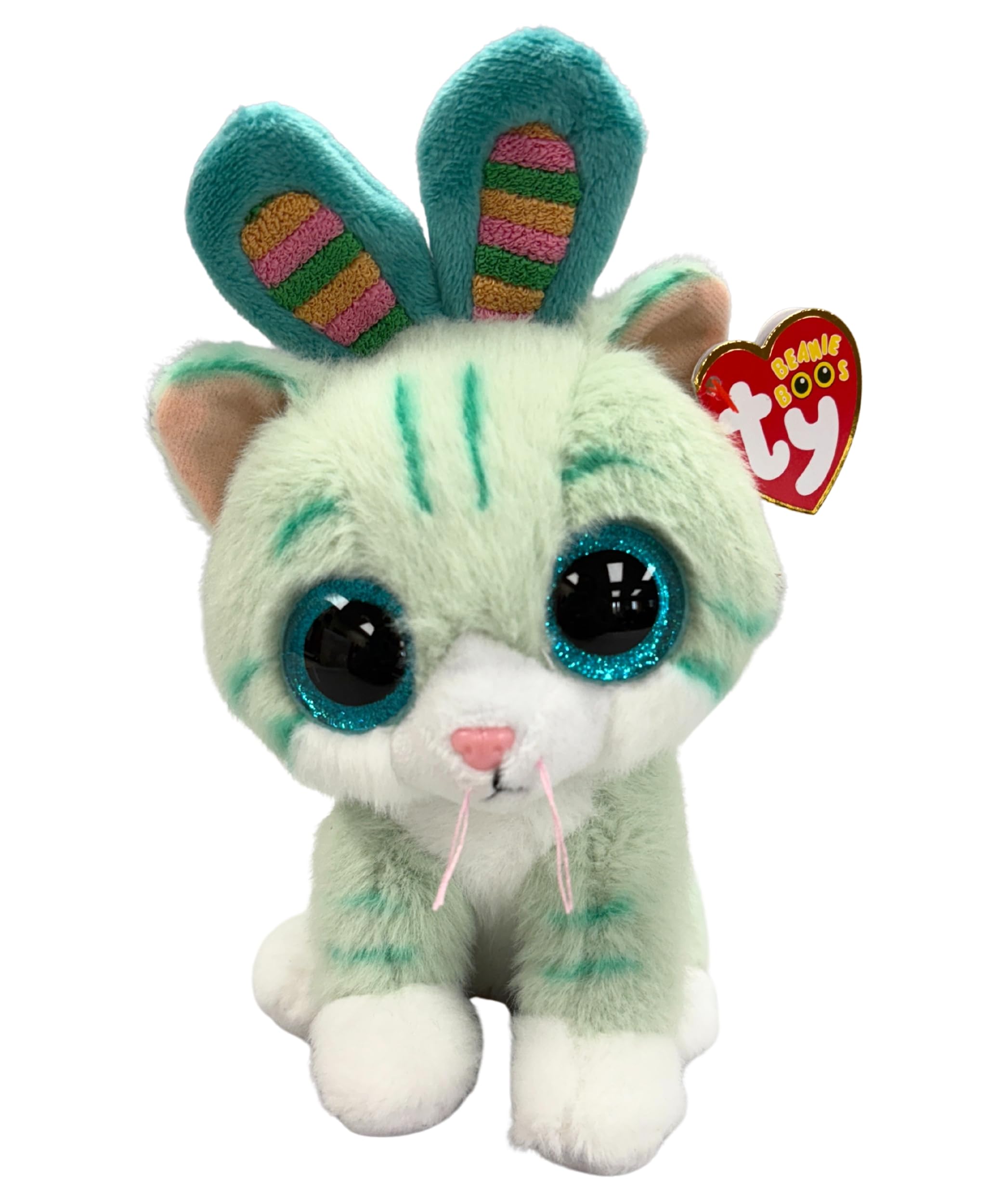 TY Beanie Boo GUMDROP the Easter Cat - 6