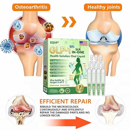 EQVP GLP-1 Six-in-One Health Solution Oral Liquid, Advanced GLP-1 Six-in-One Oral Solution, Natural GLP-1 Supplement Drops for Women and Men (4) in Kenya