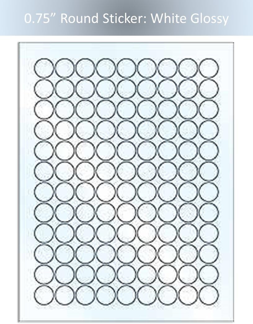 blank sticker sheets