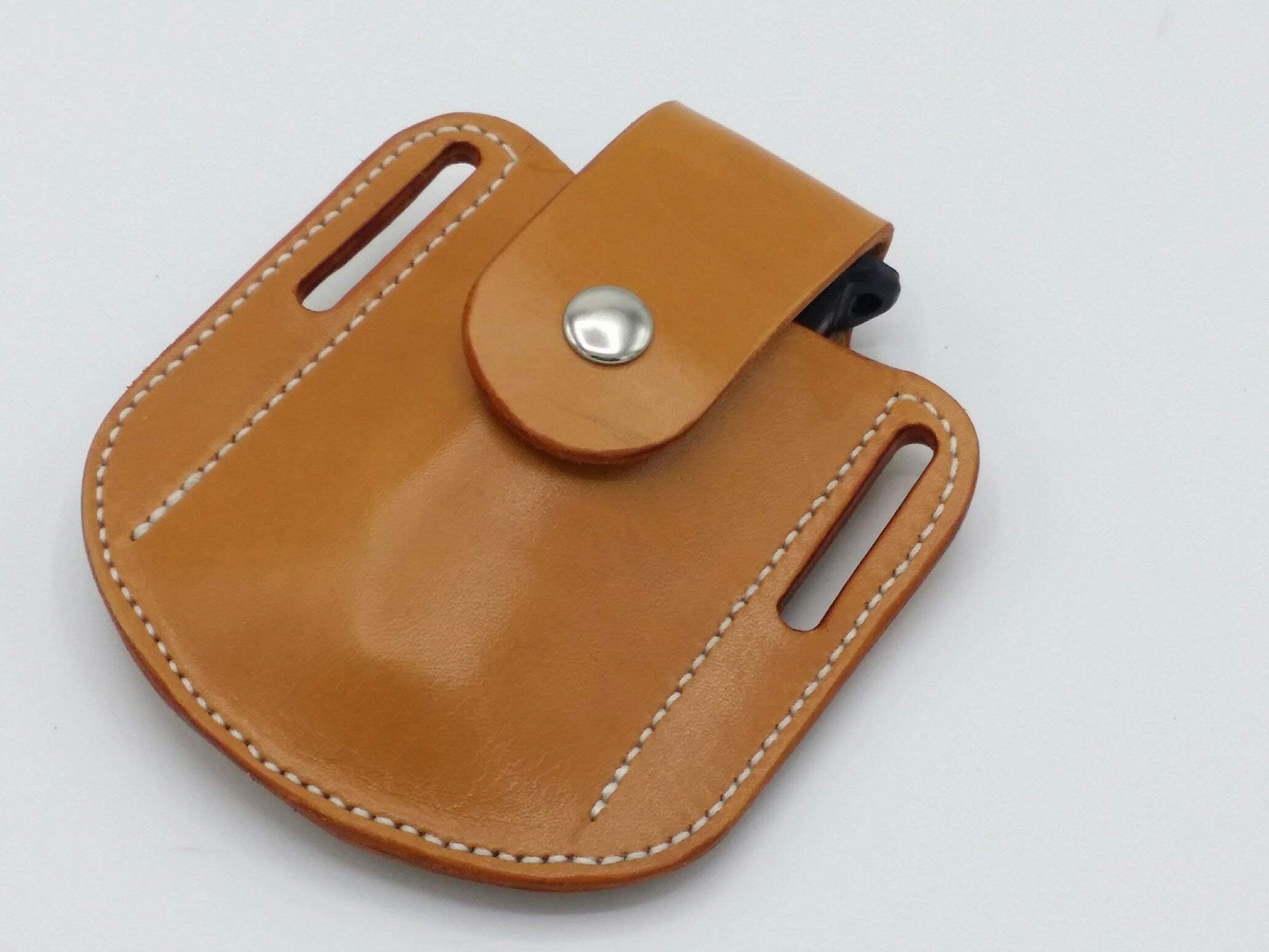 Multitool Leather Sheath Case Holster Fits Gerber Center-Drive and Diesel Model Tan