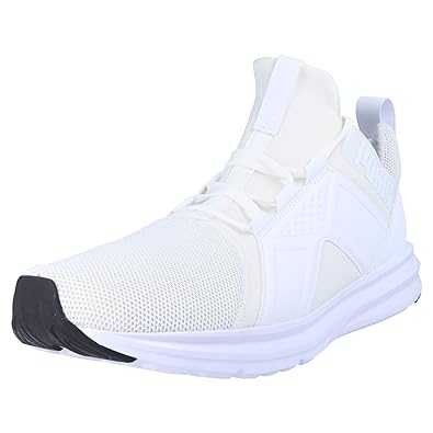 puma enzo mesh white