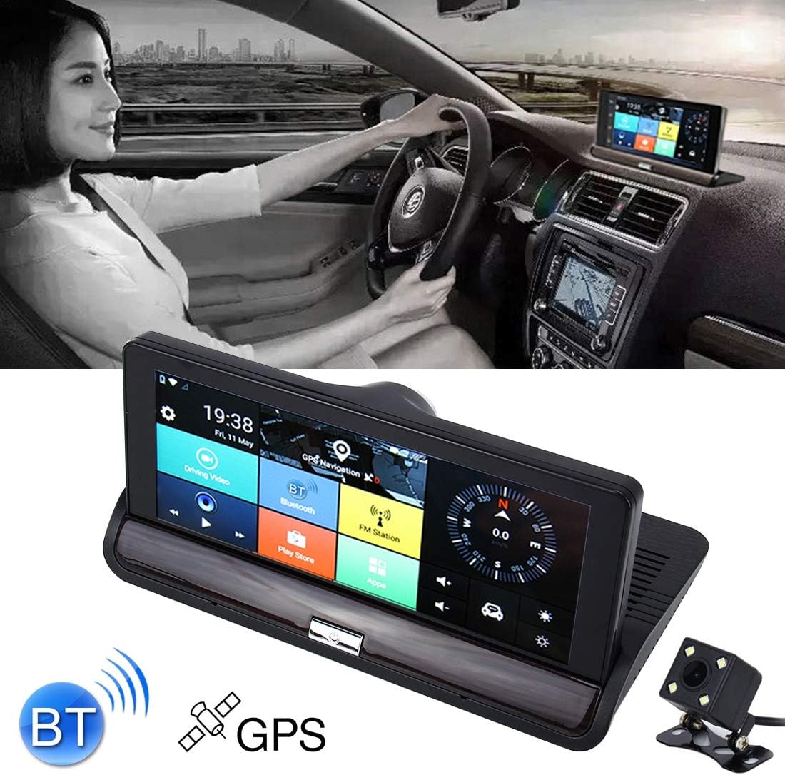 Automotive universal accessories, 7 inch Car DVR Rearview Mirror Dual Camera WiFi GPS Driving Video Recorder Bluetooth Hands-free Car Dash Cam, 3G Version, Suitable for all types of vehicles