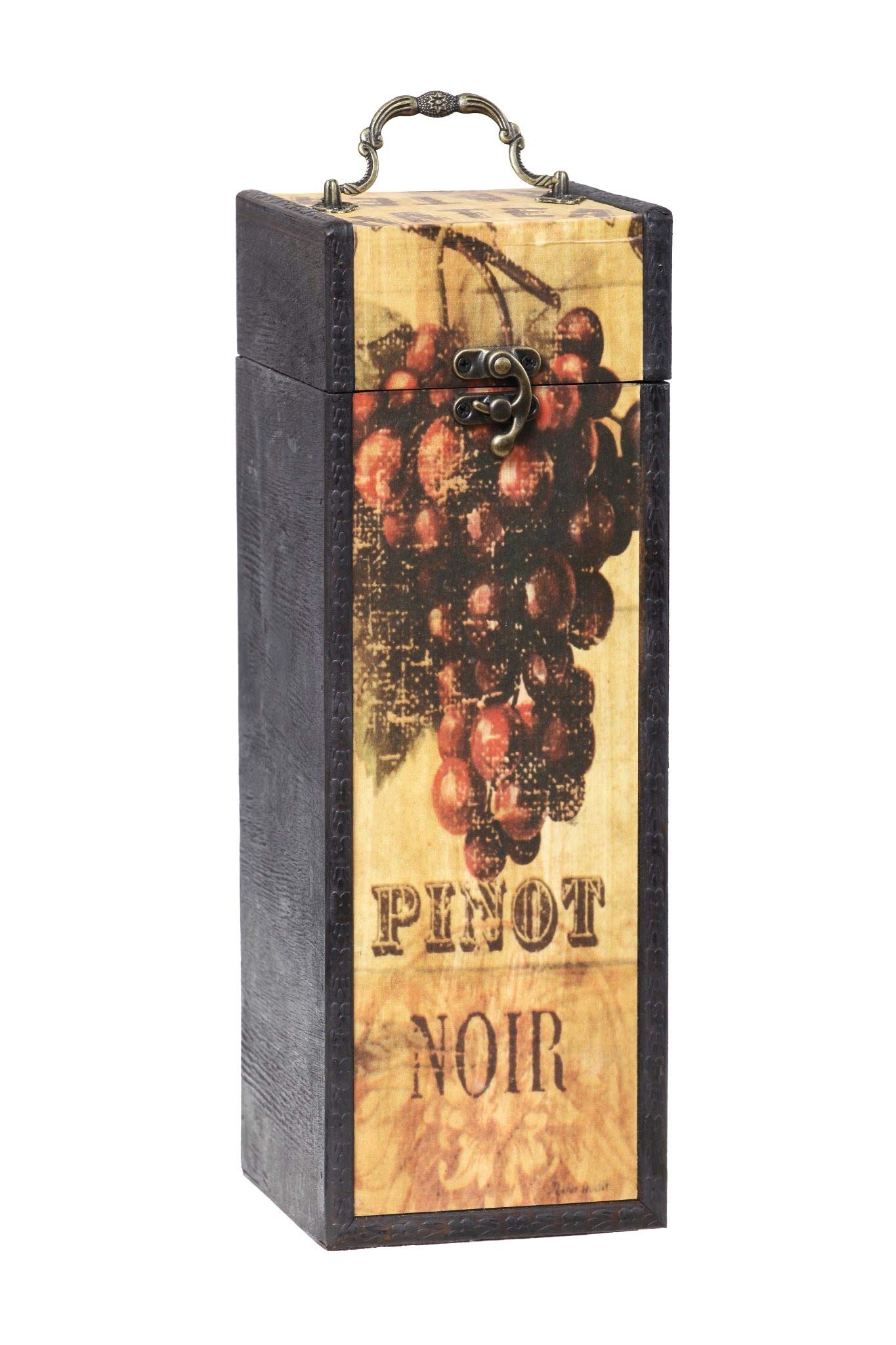 Gift wrapping for 1 wine bottle size 10,8x11,5x32cm