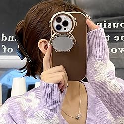 QoKcoahn Astronaut Hidden Stand Phone Case for