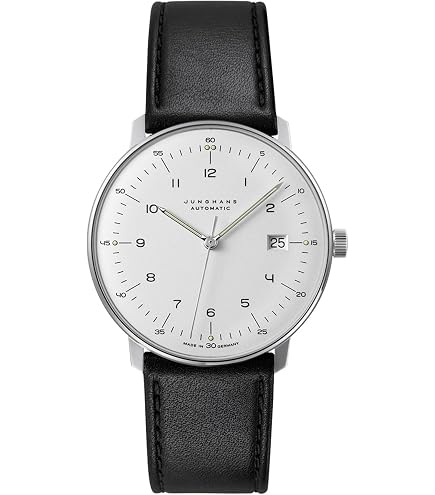 Amazon.com: JUNGHANS Men's Max Bill Automatic White Dial Black