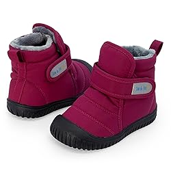 JAN & JUL Kids' Warm Fleece Lined Ankle Boots for