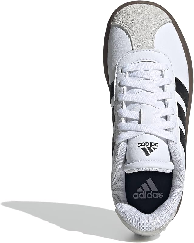 Unisex Kids VL Court 3.0 Cloud White/Core Black/Grey One 2.5 UK 35 EU