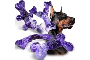 KSEROO X 4-Pack Indestructible Chew Toys for Extra-Large Dogs - Aggressive Chewers, Durable Nylon Bone, Heavy Duty Long-Lasting Dog Toys for Large Breed & Strong Chewers