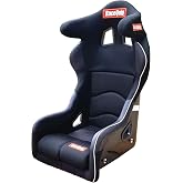RaceQuip Racing Seat FIA Full Containment Medium 15in Black 96993399RQP | Integrated Head Supports, Lightweight FRP Composite Shell, Fire-Retardant Fabric, HANS Compatible, Side Mount