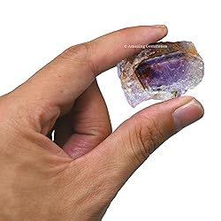 Amethyst Chevron Raw Crystals and Healing