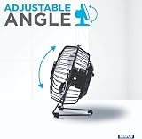 Status 4 Inch USB Desk Fan, Mini Portable Cooling Fan for Office & Travel view 3