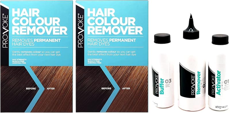 Topest Provoke Hair Colour Remover Max Strength Pack of 2 Gloves Instructions