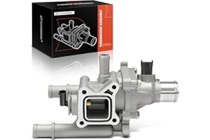 A-Premium - Full Aluminum Coolant Thermostat and Housing Assembly with Sensor - Compatible with Chevy Cruze, Limited, Trax, S