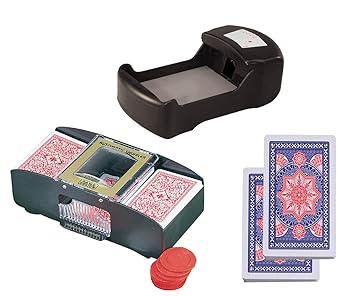 Amazon Co Jp Ms Sports ゲームカード カジノセット 防水トランプ2