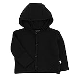 HonestBaby Matelasse Snap-Front Hoodie 100% Organic