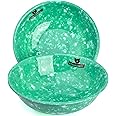 OkidsMall Traditional Korean Snack Tteokbokki Rice Cakes Ramen Melamine Bowls set of 2, 32oz 8-inch
