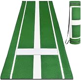 Softball Pitching Mat, 10' X 3' Baseball Hitting Mat, Anti-Slip Anti-Fade Pitch Practice Mat, Softball Pitching Mound for Outdoor/Indoor