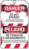 Accuform, Danger Do Not OperateBilingual