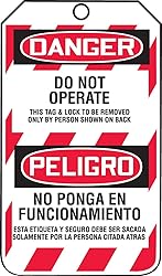 Accuform, Danger Do Not OperateBilingual