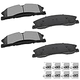 cciyu D1611 Front Ceramic Brake Pads Kits fit For