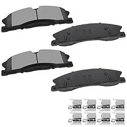 cciyu D1611 Front Ceramic Brake Pads Kits fit For