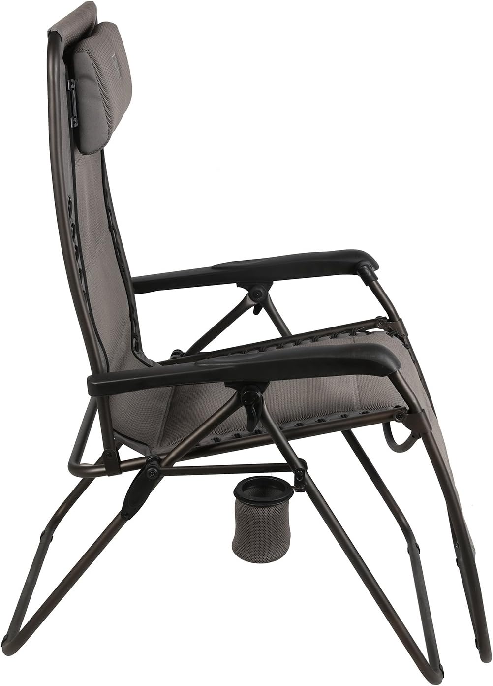 Timber Ridge Balsam Deluxe Zero Gravity Lounger Oversize Recliner, Grey, 21.3"x21.7"x46.5" (PRWF-LGR033): Sports & Outdoors