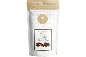 Milk Chocolate Pretzel Stacks