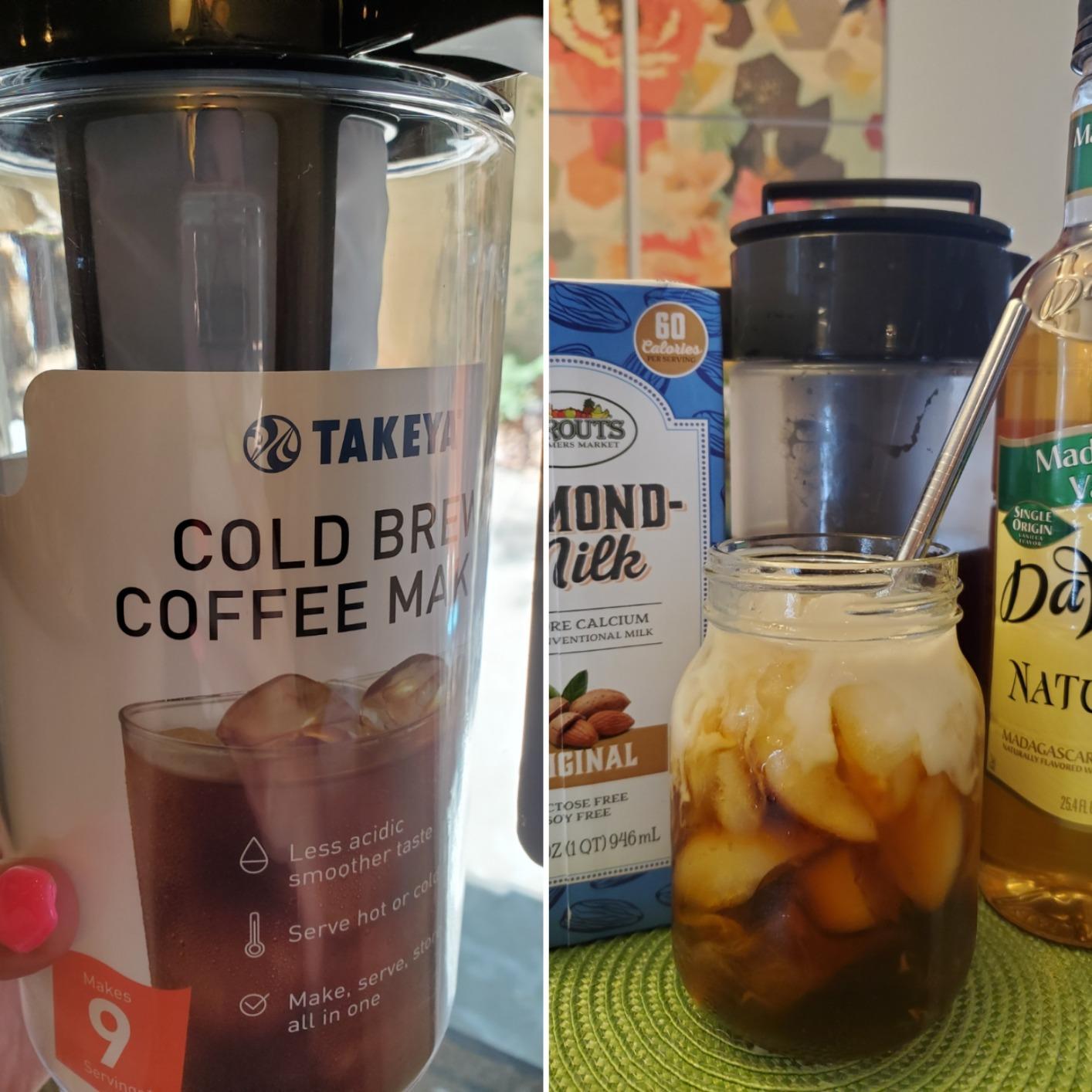 6/mo Finance Takeya Patented Deluxe Cold Brew Coffee Maker, 2 qt