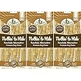 Fieldcrest Farms Nothing to Hide Natural Rawhide Alternative Twist Stix for Dogs - 3 Pack (30 Sticks) Premium Grade Easily Digestible Chews - Great for Dental Health (Peanut Butter, Small Stix)