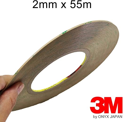 Amazon 3m 300lse 9495le 超強力両面テープ 55m巻き 2mm 5mm 12mm幅 多用途 強力粘着 スマホ修理 パソコン修理 タブレット修理 2mm X 55m 作業用両面テープ 産業 研究開発用品 通販
