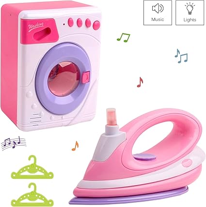 kids play washer and dryer set